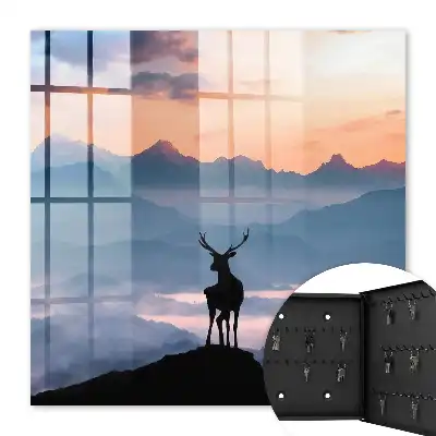 De harmonie van de bergen bij zonsopgang