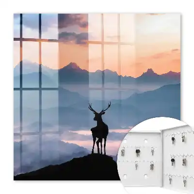 De harmonie van de bergen bij zonsopgang