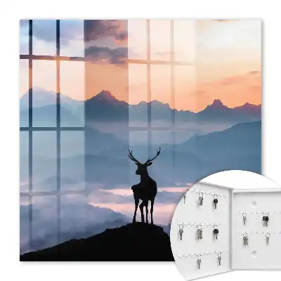 De harmonie van de bergen bij zonsopgang