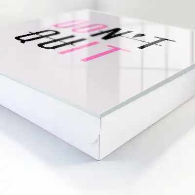 Typografie met contrasterende kleuren