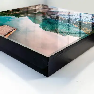Berglandschap met indrukwekkende kleuren