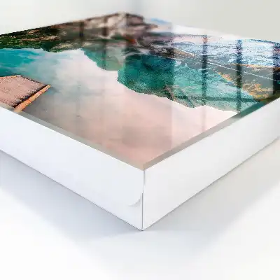 Berglandschap met indrukwekkende kleuren