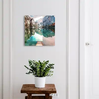 Berglandschap met indrukwekkende kleuren