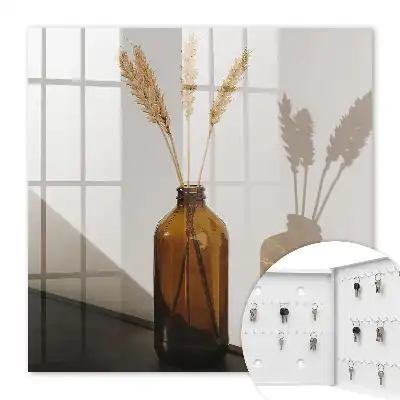 Minimalistische fles met ontbijtgranen