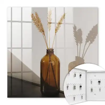Minimalistische fles met ontbijtgranen
