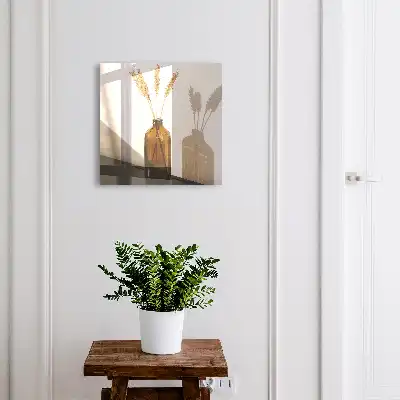 Minimalistische fles met ontbijtgranen