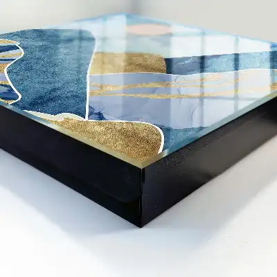 Berglandschap met bruine accenten