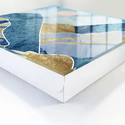 Berglandschap met bruine accenten