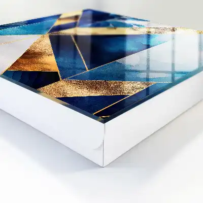 Blauwe elegantie van tint