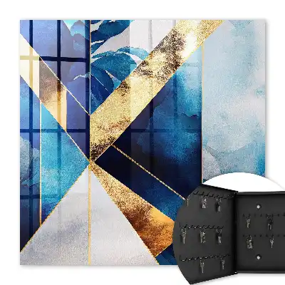 Blauwe elegantie van tint
