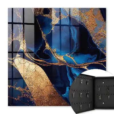 Nachtmarmer met intense kleuren