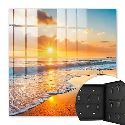 Zonsondergang boven de oceaan