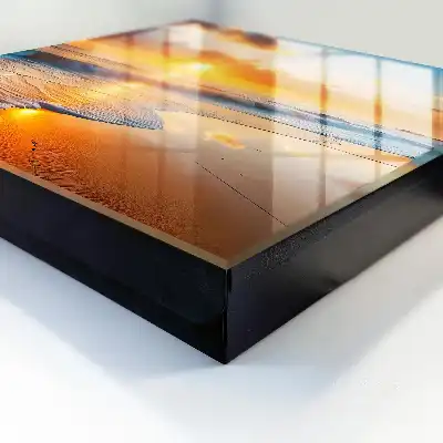 Zonsondergang boven de oceaan