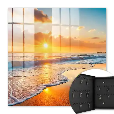 Zonsondergang boven de oceaan