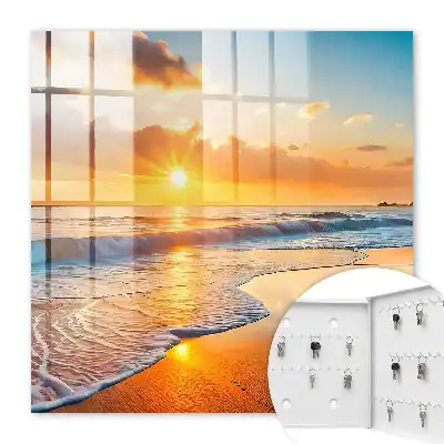 Zonsondergang boven de oceaan