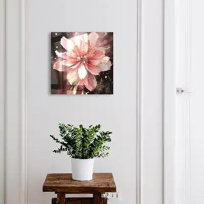 Roze roos bloem crème