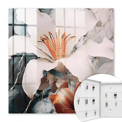 Bloemrijke elegantie in een contrasterende omgeving