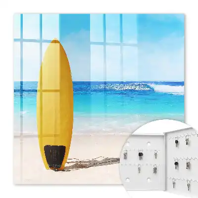 Surfparadijs met blauwe lucht