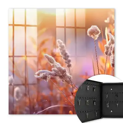 Zonsondergang plantenlamp