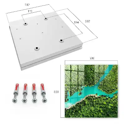 Groen paradijs harmonie van de natuur