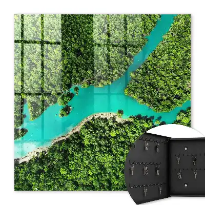 Groen paradijs harmonie van de natuur