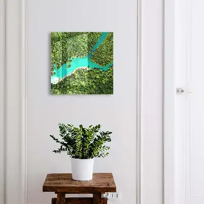 Groen paradijs harmonie van de natuur