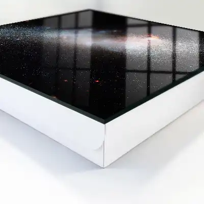 Het galactische mysterie van de duisternis van de ruimte