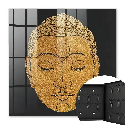 Een vredige meditatie in warme kleuren