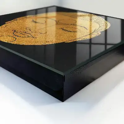 Een vredige meditatie in warme kleuren