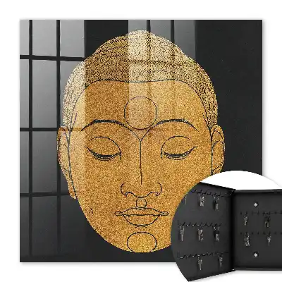 Een vredige meditatie in warme kleuren