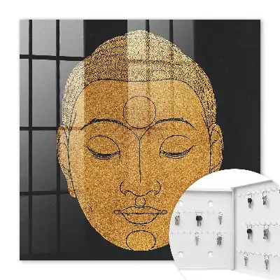Een vredige meditatie in warme kleuren