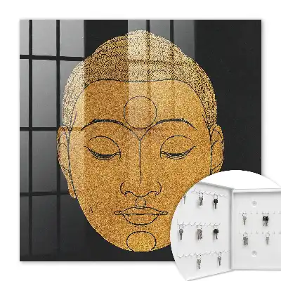Een vredige meditatie in warme kleuren