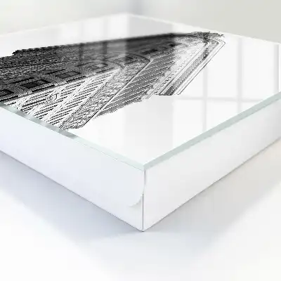 Hoogwaardige architectuur in zwart-wit