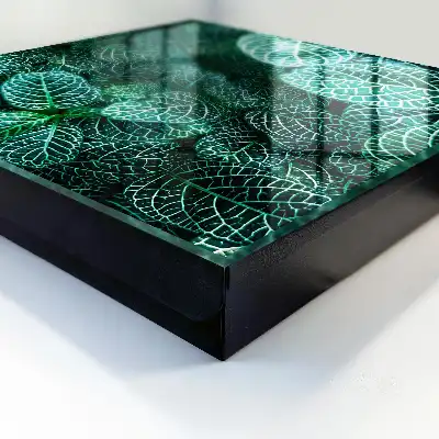 Groene patronen van harmonieuze compositie