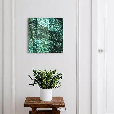 Groene patronen van harmonieuze compositie
