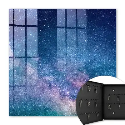 Een kosmische nacht vol sterren