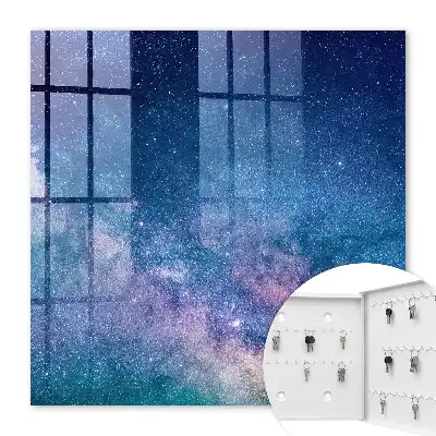 Een kosmische nacht vol sterren