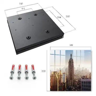 Stad in de ochtend groot stadslandschap