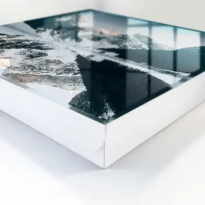 Winterlandschap aan het meer