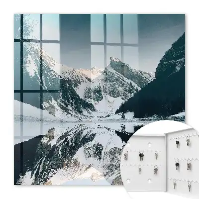 Winterlandschap aan het meer