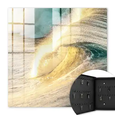 Zeegolf oceaan zon