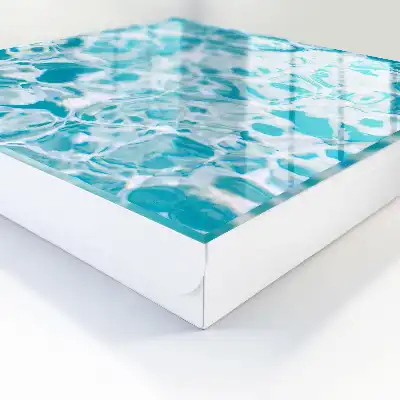 Waterwervels met een hypnotiserend effect