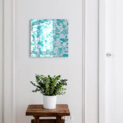 Waterwervels met een hypnotiserend effect