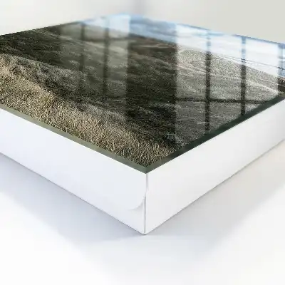 Groene heuvels met een blauwe lucht