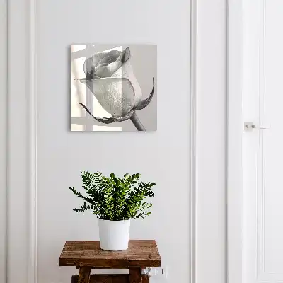 Roze elegant minimalistisch natuurontwerp