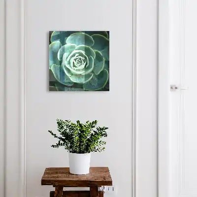 Groene rozet voor ontspanning