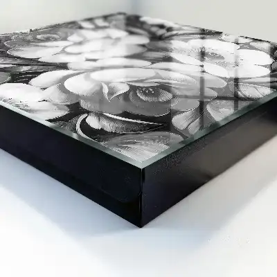Monochromatische bloemen in een elegante compositie