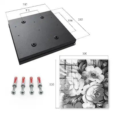 Monochromatische bloemen in een elegante compositie