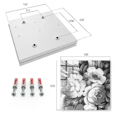 Monochromatische bloemen in een elegante compositie