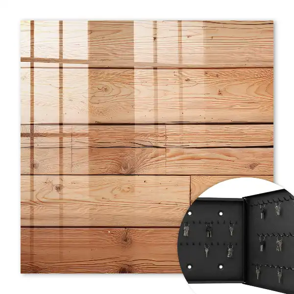 Warme houten planken